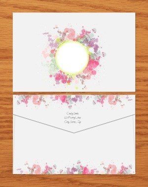 pretty pink paint platter