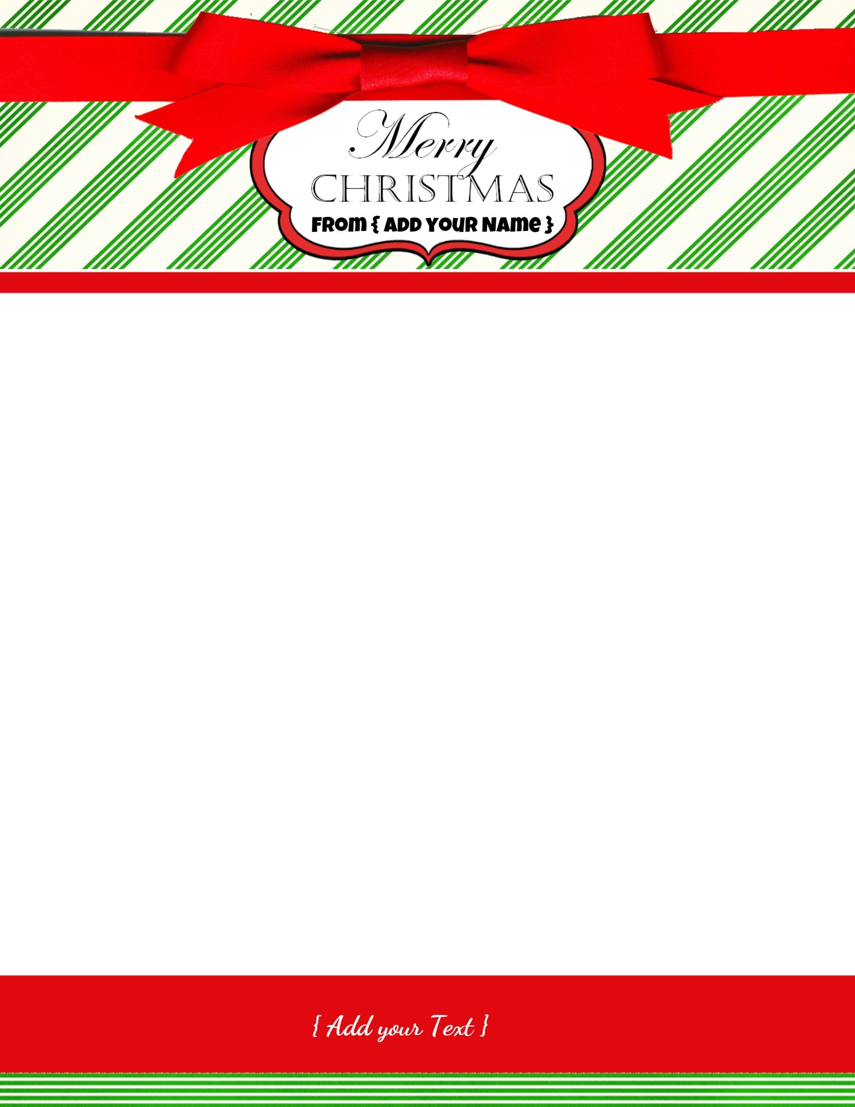 free-personalized-christmas-stationery