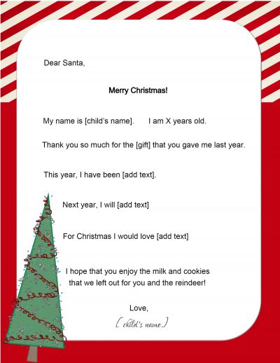 Send a letter to Santa