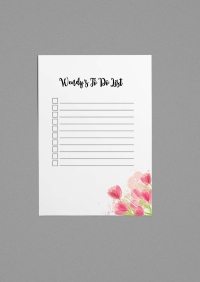 to do list template
