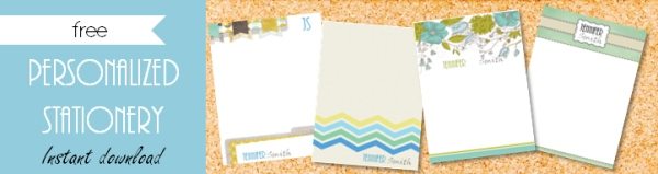 Free Personalized Stationary