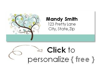 return address labels