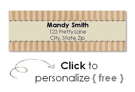customized return stickers
