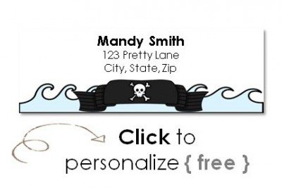 Address labels different last names