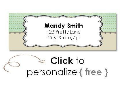 return address labels