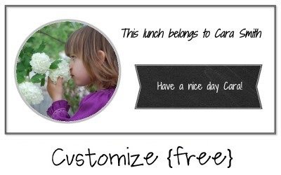 chalkboard label