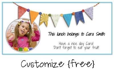 personalized labels for kids