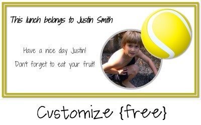 personalized school labels