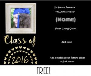 Graduation Announcements