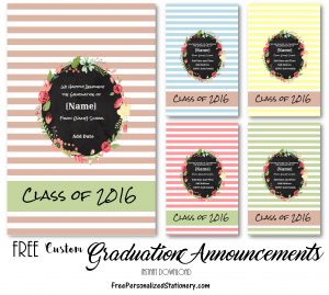 Graduation Announcements